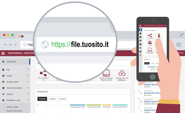 AppNotarius nel tuo sito web